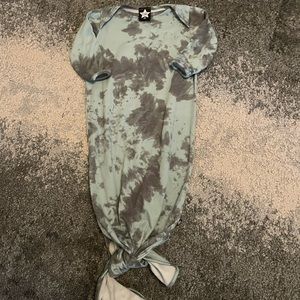Pixie Lane tie dye newborn gown